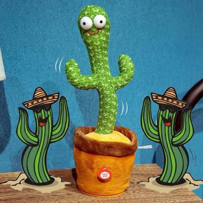 Peluche cactus dansant pour enfant