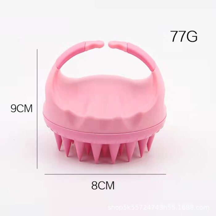 Brosse masseur à shampooing en silicone - Image 3