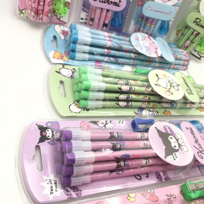 Pack de 12 crayons avec taille-crayon inclus - Image 5