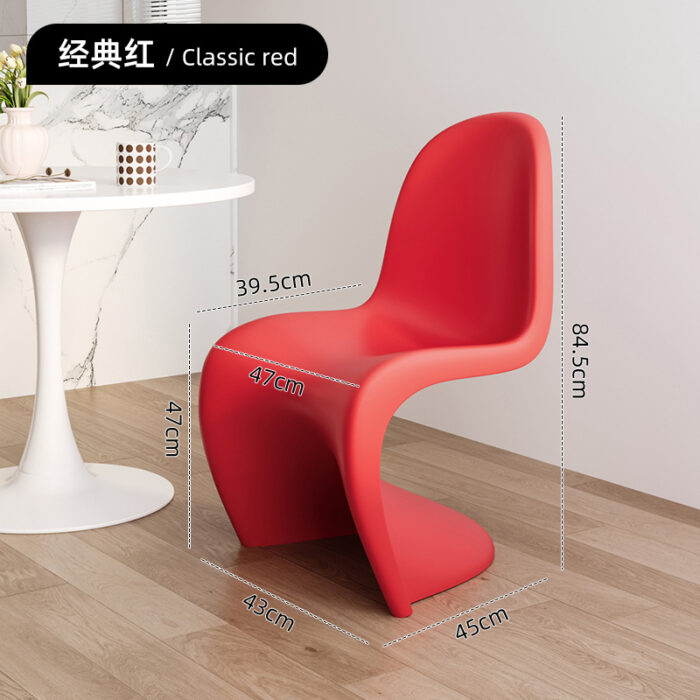 Chaise Pantone chaise de salle à manger design 2024 - Image 2
