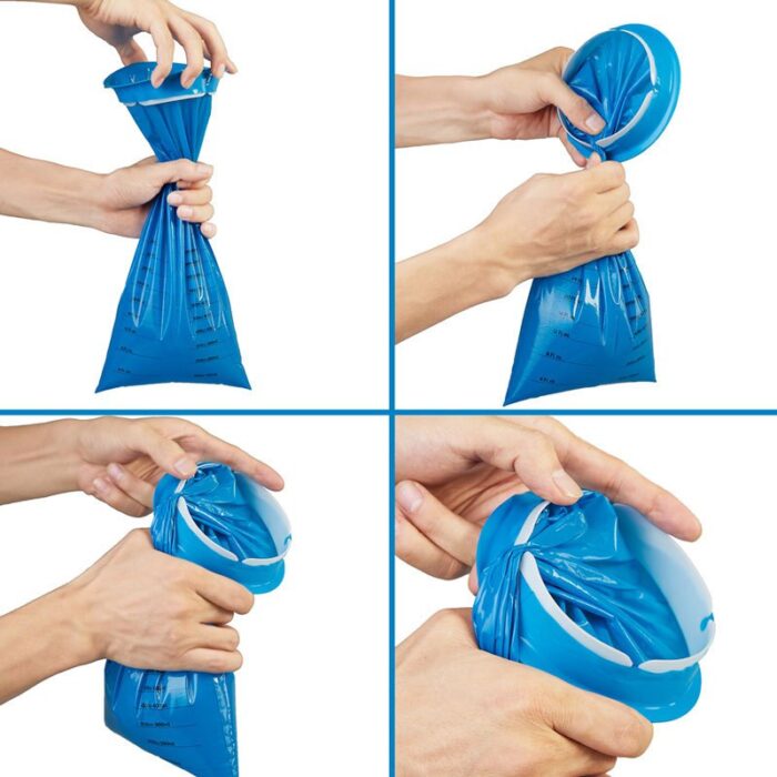 Sac à vomissements jetable pour gestion d'urgence - Image 6