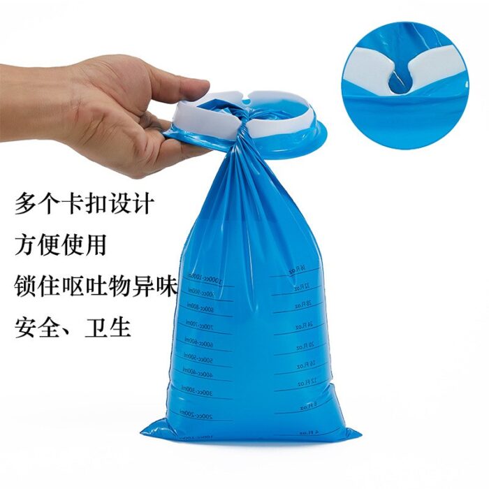 Sac à vomissements jetable pour gestion d'urgence - Image 2