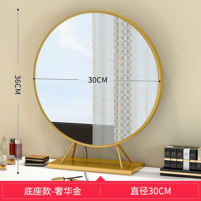 Miroir de maquillage bureau avec LED - Image 2
