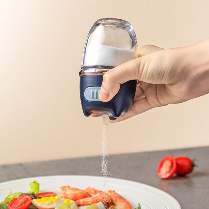 Pot d'assaisonnement de cuisine  avec bouton-poussoir - Image 2