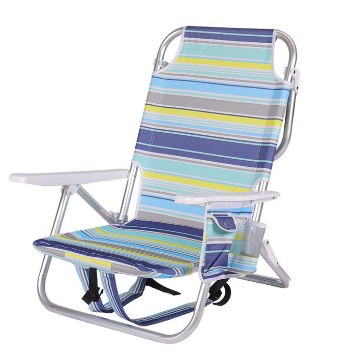 Chaise de plage pliable pour extérieur