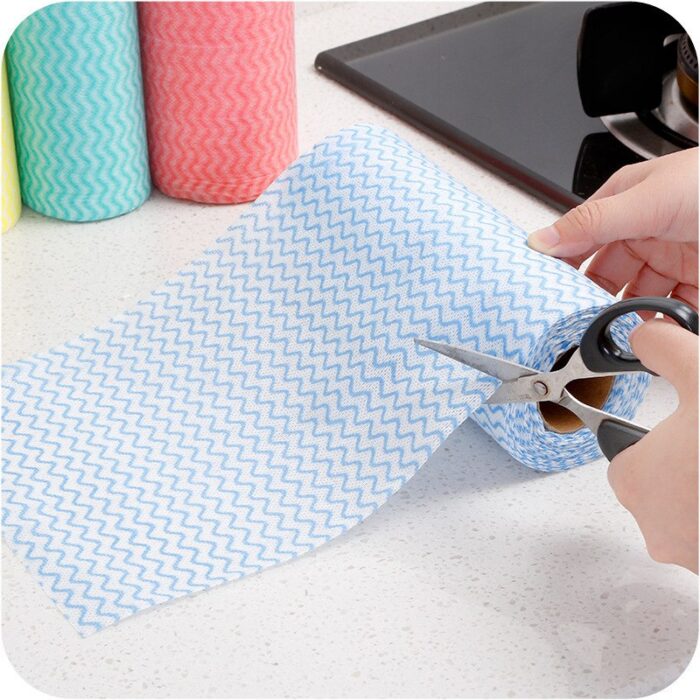 Chiffon à vaisselle paresseux antiadhésif pour nettoyage à l'huile - Image 6