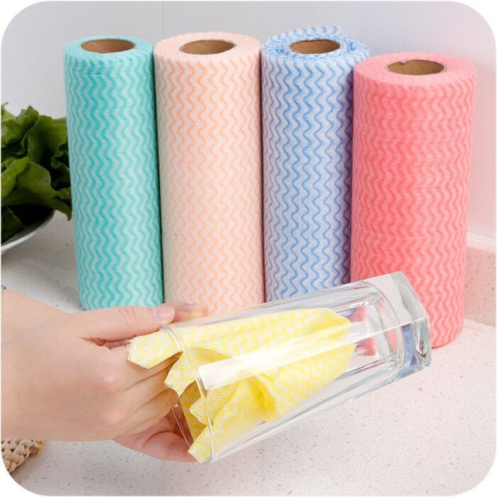 Chiffon à vaisselle paresseux antiadhésif pour nettoyage à l'huile - Image 2