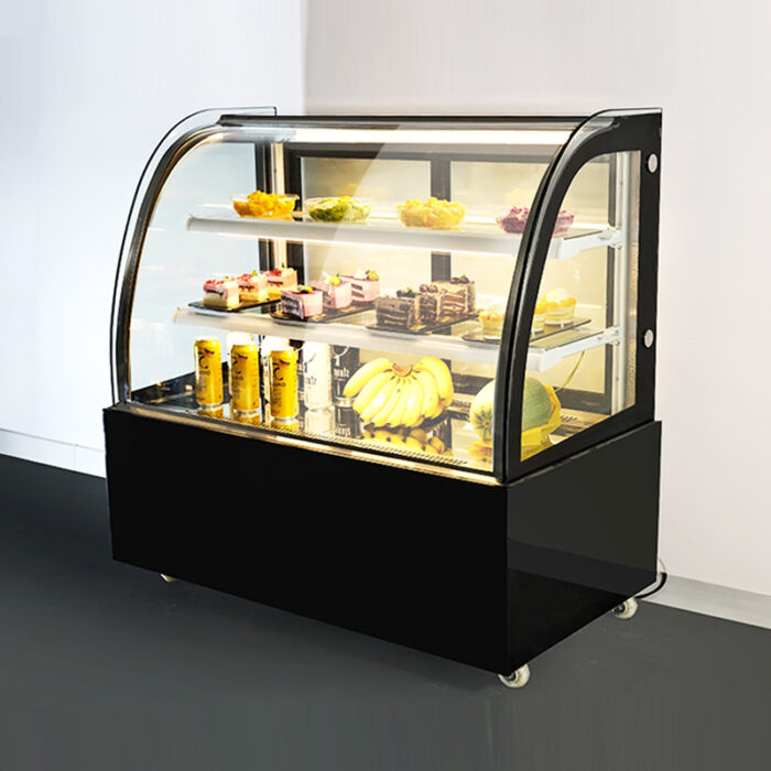 Vitrine réfrigérée commerciale pour desserts, Comptoir à gâteaux - Image 3