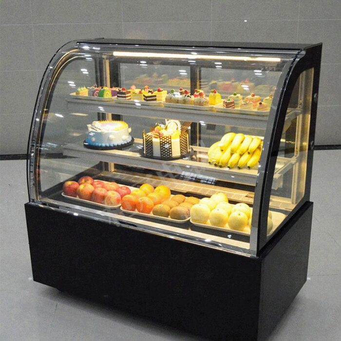 Vitrine réfrigérée commerciale pour desserts, Comptoir à gâteaux - Image 4